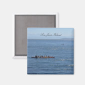 Aimant Kayakers et Orca (Recto/Verso)