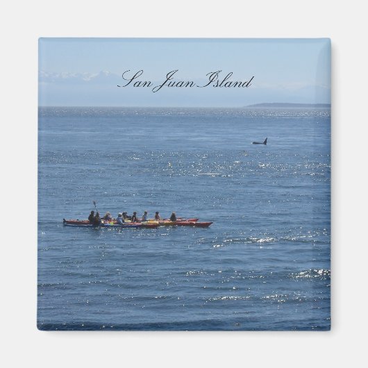 Aimant Kayakers et Orca (Devant)