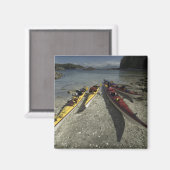 Aimant Kayaks sur l'île Dicebox, Broken Island Group, (Recto/Verso)