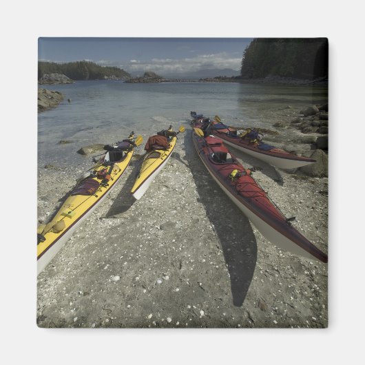 Aimant Kayaks sur l'île Dicebox, Broken Island Group, (Devant)