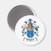 Aimant Kayser Family Crest (Recto/Verso)