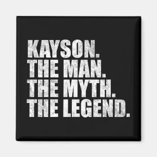 Aimant Kayson nom, Kayson L'Homme Le Mythe La Légende
