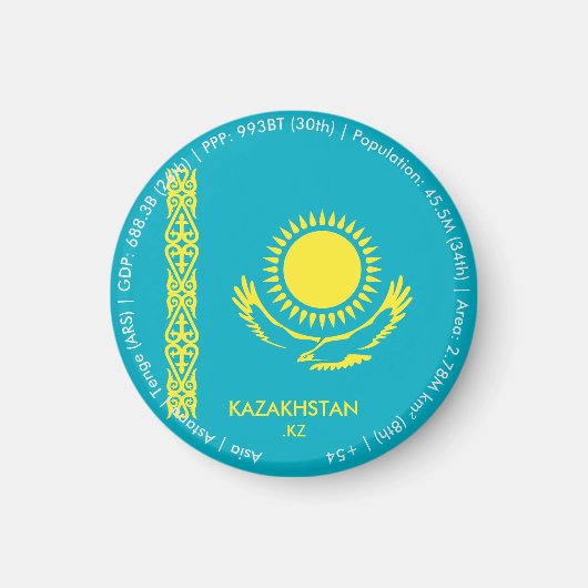 Aimant Kazakhstan (Devant)