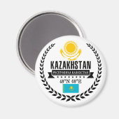 Aimant Kazakhstan (Recto/Verso)