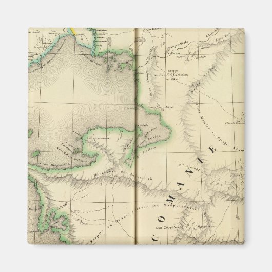 Aimant Kazakhstan, Ouzbékistan (Devant)