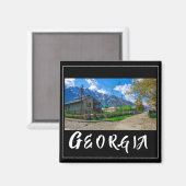Aimant Kazbegi Stepantsminda Géorgie Caucuses Montagnes (Recto/Verso)
