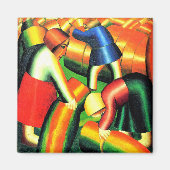 Aimant Kazimir Malevich--Récolte, (Devant)