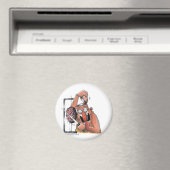 Aimant Kebab Head (In Situ (Lave-vaisselle))