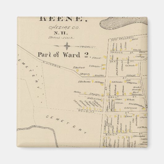 Aimant Keene, Ward 2 (Devant)