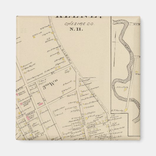 Aimant Keene, Ward 3, 5 (Devant)