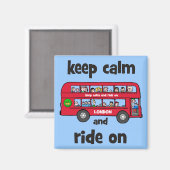 Aimant keep calm (Recto/Verso)