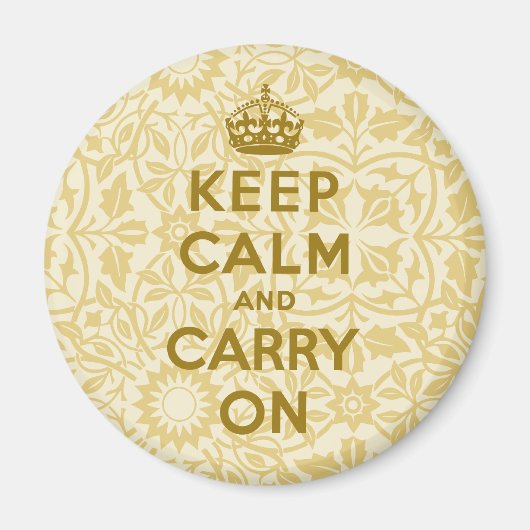 Aimant Keep Calm and Carry (Devant)