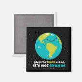 Aimant Keep The Earth Clean (Recto/Verso)