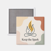 Aimant Keep The Spark (Recto/Verso)