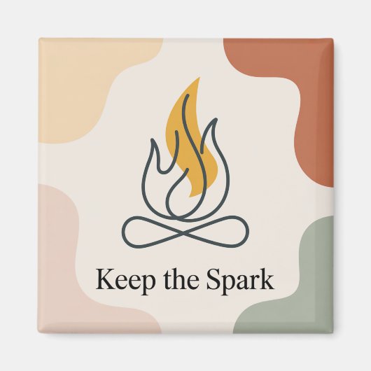 Aimant Keep The Spark (Devant)