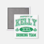 Aimant Kelly Irish Drating Team (Recto/Verso)