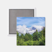 Aimant Kenai Fjords Snowy Mountains (Recto/Verso)