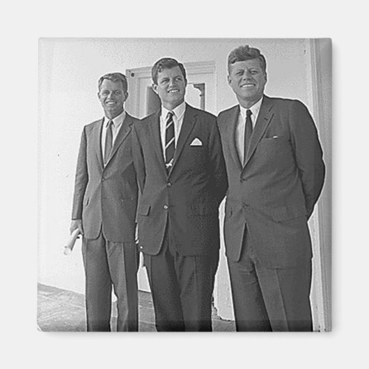 Aimant Kennedy Brothers, John, Ted, Robert (Devant)