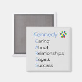 aimant Kennedy CARES (Recto/Verso)
