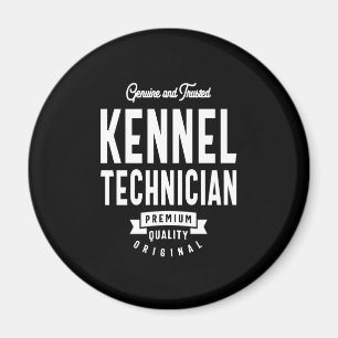 Aimant Kennel Technician Job Title Cadeau