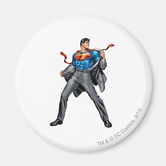 Aimant Kent change en Superman (Devant)