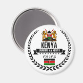 Aimant Kenya (Recto/Verso)