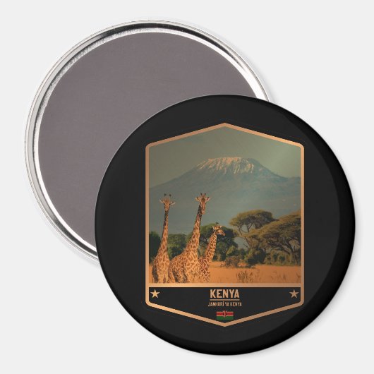 Aimant Kenya (Recto/Verso)
