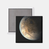 Aimant Kepler-186f Orbitant Une Étoile Éloignée. (Recto/Verso)