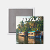 Aimant Kerala Inde (Recto/Verso)