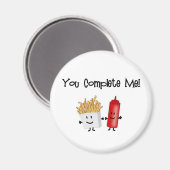 Aimant Ketchup et Fries ! (Recto/Verso)