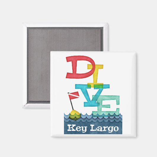 Aimant Key Largo Dive (Recto/Verso)