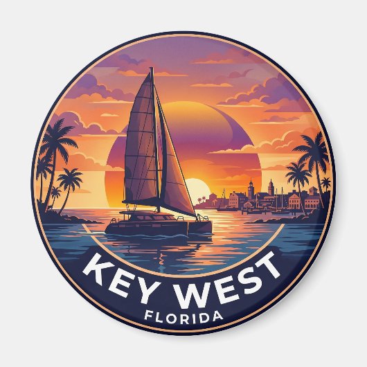 Aimant Key West États-Unis (Devant)