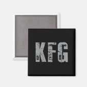Aimant Kfg Continuez À Aller F'n Militaire (Recto/Verso)