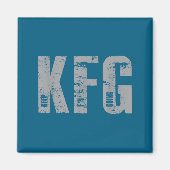 Aimant Kfg Keep F'n Going Military Style  (Devant)