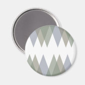 Aimant Khaki triangles (Recto/Verso)