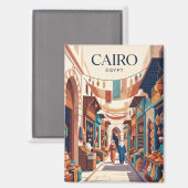 Aimant Khan el-Khalili Égypte (Recto/Verso)