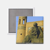 Aimant Khiva, Ouzbékistan (Recto/Verso)