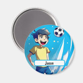 Aimant Kicker Avec Nametag Personnalisable (Recto/Verso)