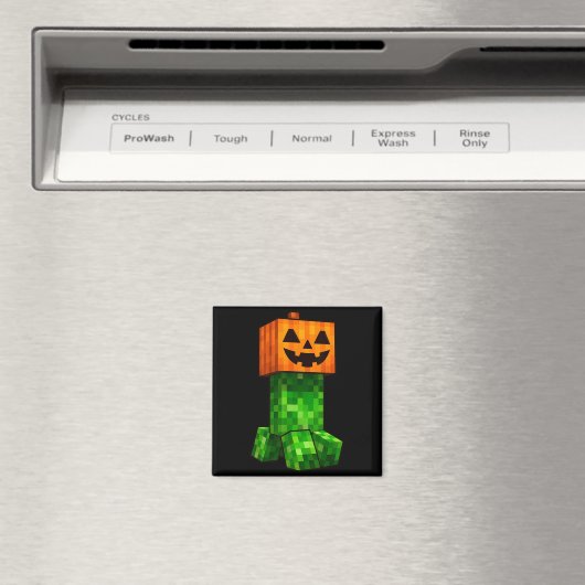 Aimant Kids Halloween Gamer Xel Jack O Lantern Pumpkin Bo (In Situ (Lave-vaisselle))