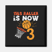 Aimant Kids This Ller Is Now 3 Sketll 3rd Birthday Bday B (Devant)