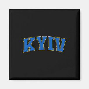 Aimant Kiev Amoureux de l'Ukraine Patriotique Fier Ukrain