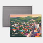 Aimant Kigali, Rwanda (Recto/Verso)