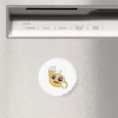 Aimant Kiko Jaune (In Situ (Lave-vaisselle))