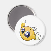 Aimant Kiko Jaune (Recto/Verso)