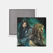 Aimant Kili & Fili sur Erebor (Recto/Verso)
