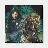 Aimant Kili & Fili sur Erebor (Devant)
