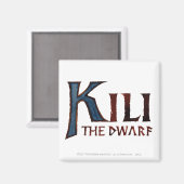 Aimant KILI THE DWARF™ Nom (Recto/Verso)