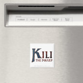 Aimant KILI THE DWARF™ Nom (In Situ (Lave-vaisselle))