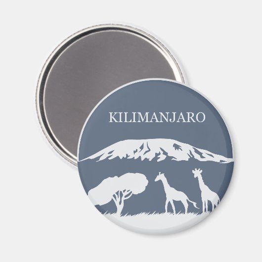 Aimant Kilimanjaro (Recto/Verso)