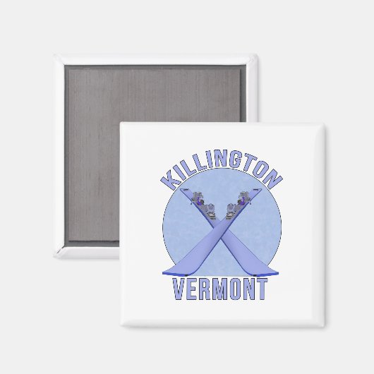 Aimant Killington, Vermont (Recto/Verso)